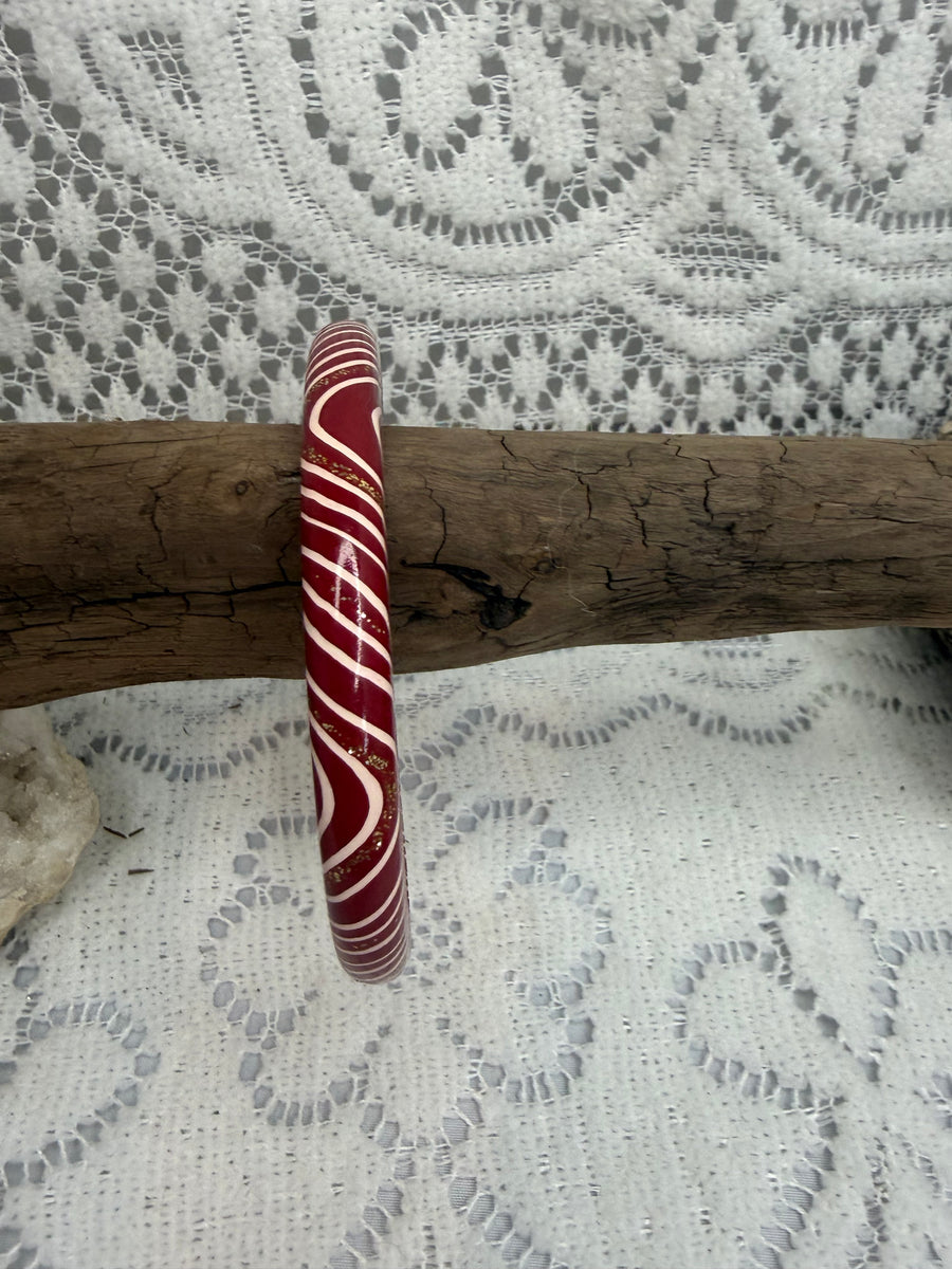 Skinny Painted Shellac Bracelet