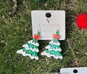 Christmas Tree Earrings - Robin Boutique-Boutique 