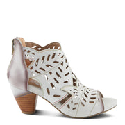L'Artiste Icon Tooled Leather Ankle Sandal