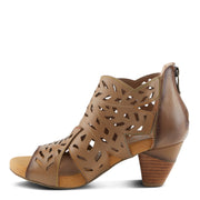 L'Artiste Icon Tooled Leather Ankle Sandal
