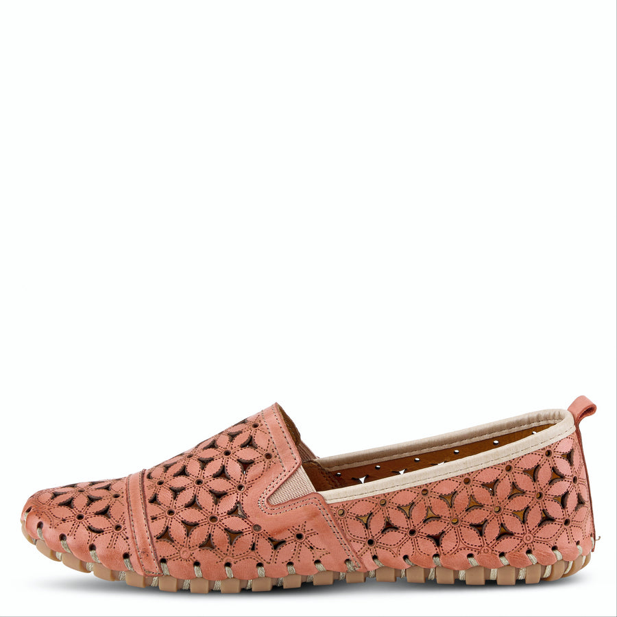 Spring Step Flowerflow Leather Slipon Moccasin Shoe