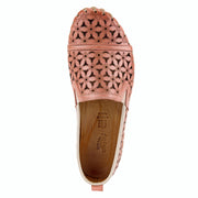 Spring Step Flowerflow Leather Slipon Moccasin Shoe