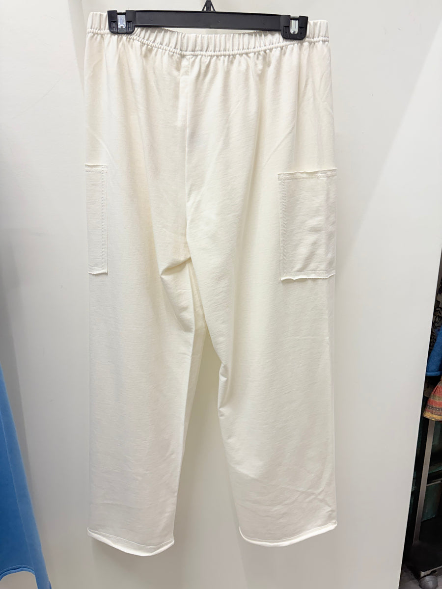 Oceanfront Terry Pocket Flood Pant by Escape