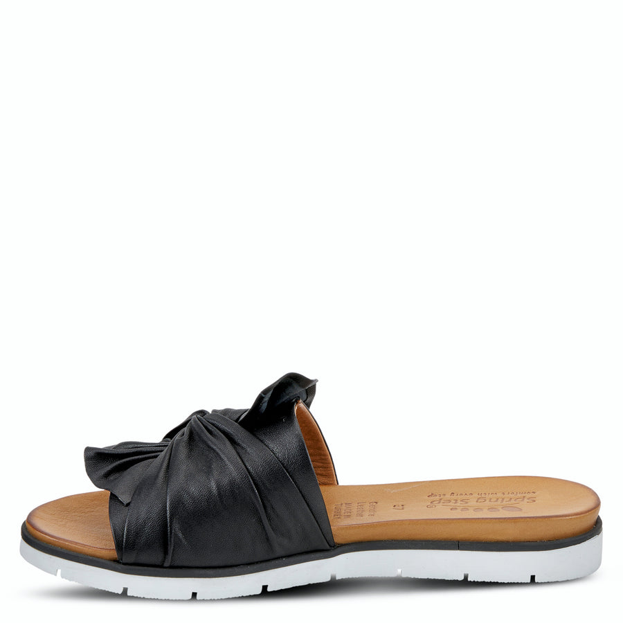 Spring Step LAVONA Leather Sandal Slide