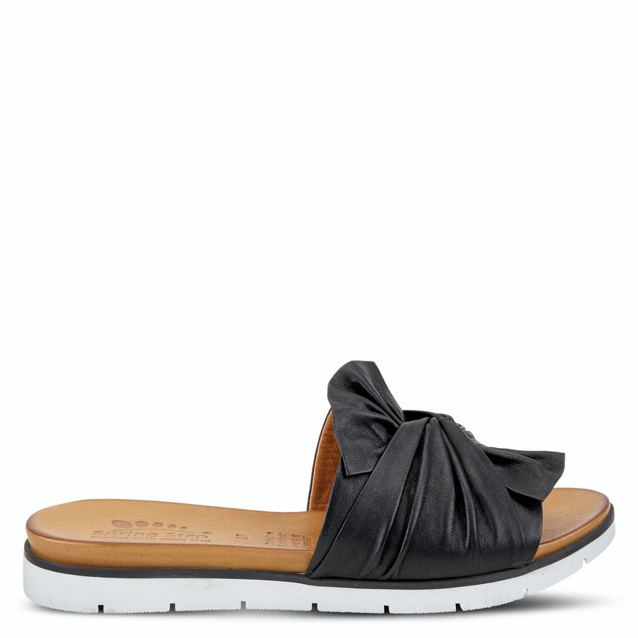 Spring Step LAVONA Leather Sandal Slide