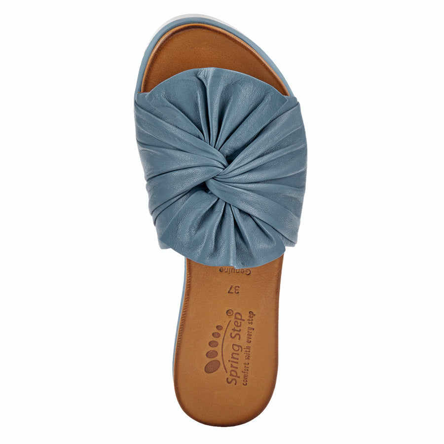 Spring Step LAVONA Leather Sandal Slide