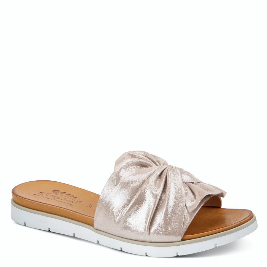 Spring Step LAVONA Leather Sandal Slide