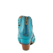 L'Artiste Icon Tooled Leather Ankle Sandal