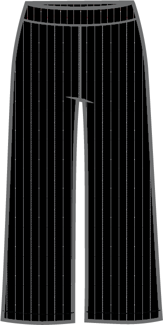 Pinstripe Straight Leg by Olivia