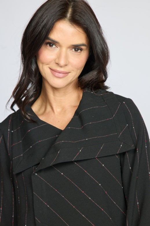 Pinstripe Suzanne Jacket by Olivia
