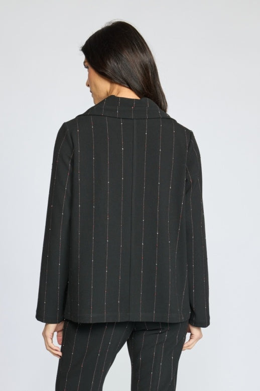 Pinstripe Suzanne Jacket by Olivia