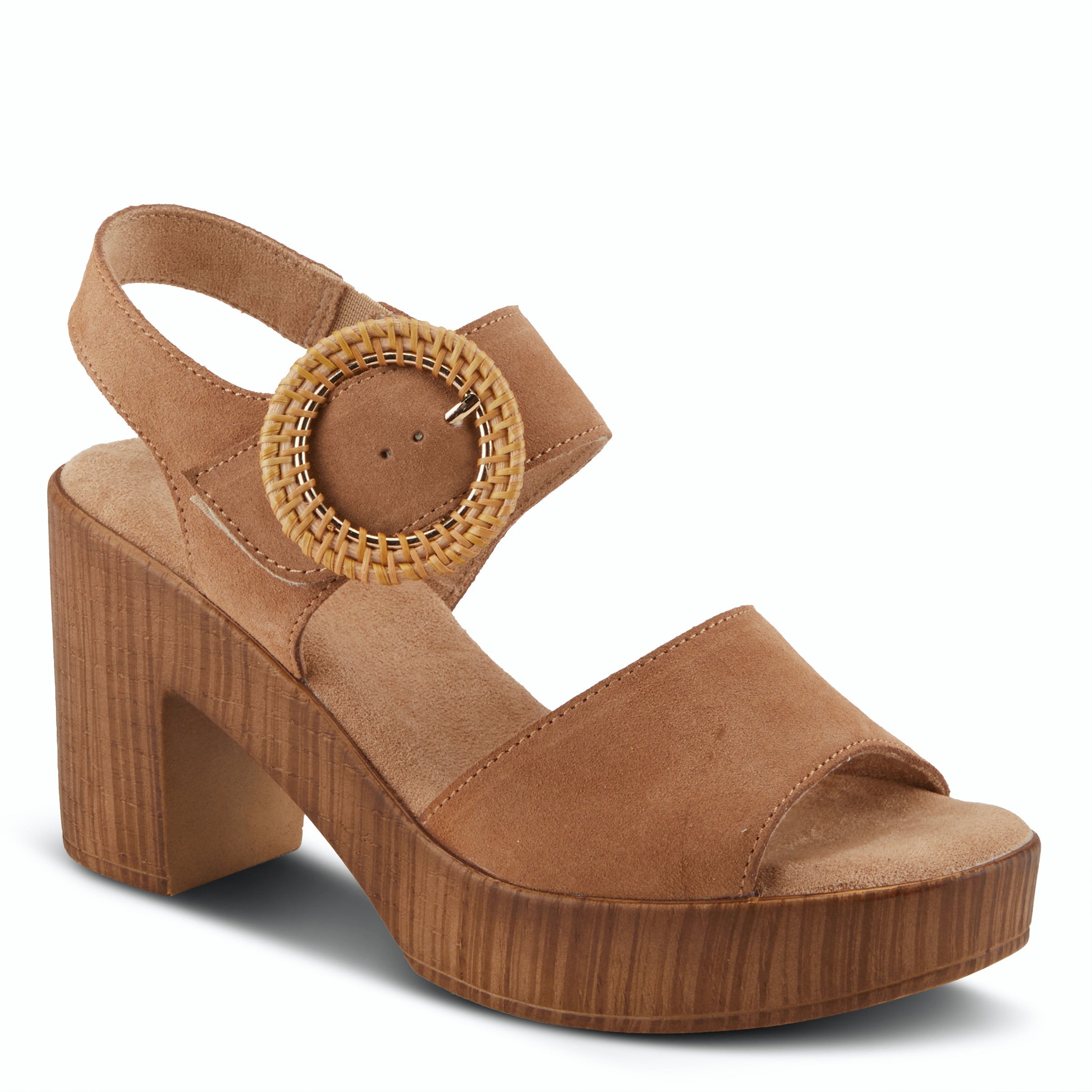 Spring Step GAMONA Leather Platform Sandal Shoe Robin Boutique