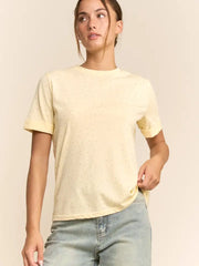 Rhinestone Embellished Relaxed Tee by Davi & Dani