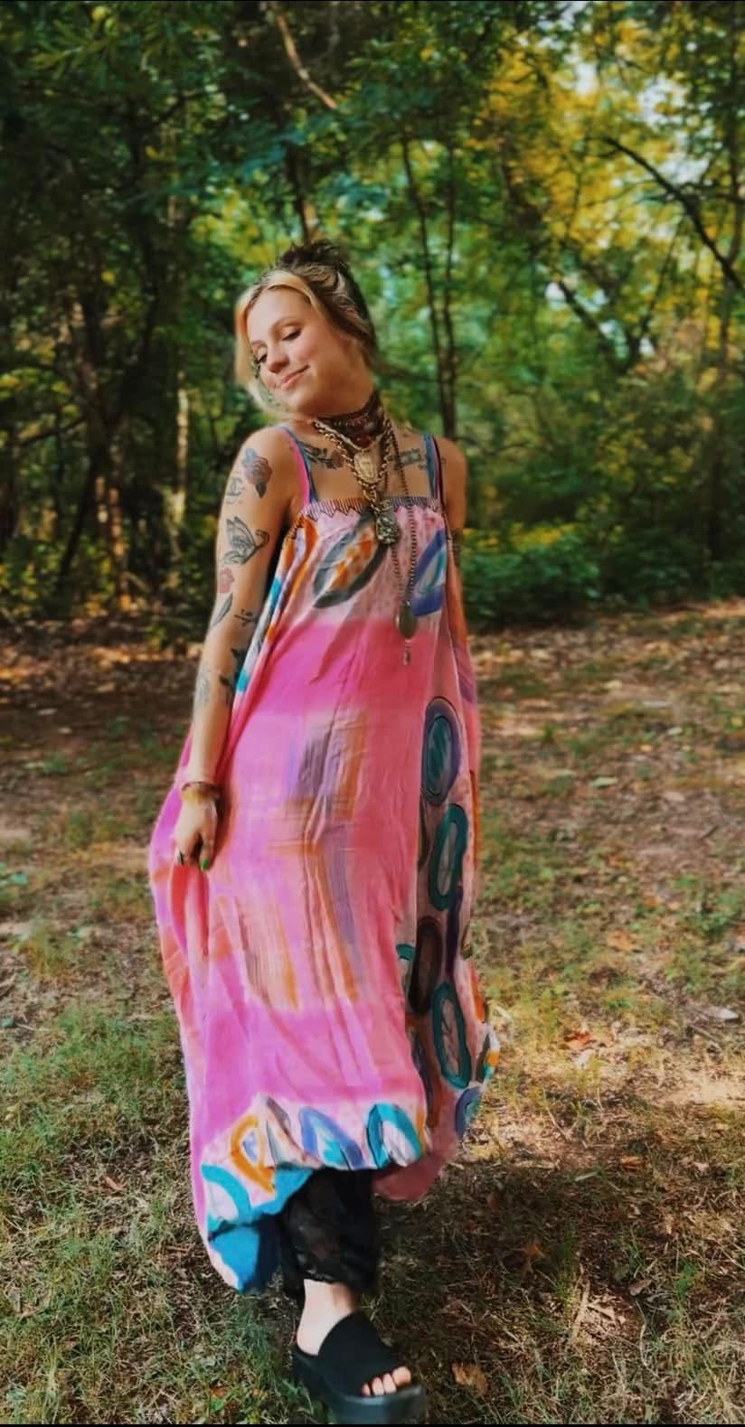 Duality Silk Gonna Shine Maxi Dress #403 by Kantha Bae
