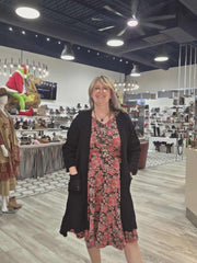 Colleen Dress in Jardinier Print by Effie's Heart