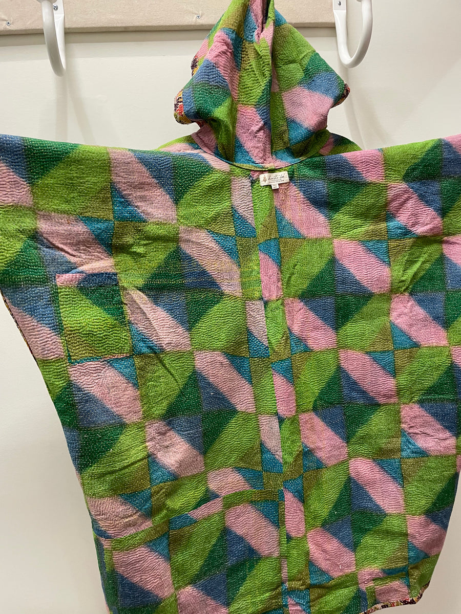 Peace + Love Poncho #11 by Kantha Bae