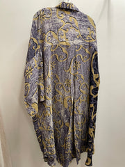 Crepe Sari Free To Be Longsleeve Maxi #121 by Kantha Bae