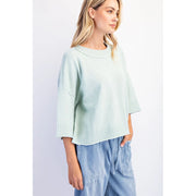 Goldie Oversized Sweater Top by Cotierra