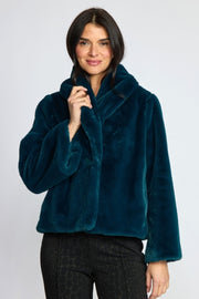 Faux Fur Showstopper Jacket by Olivia