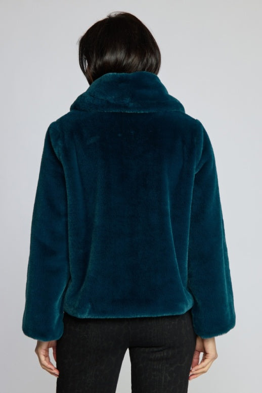 Faux Fur Showstopper Jacket by Olivia