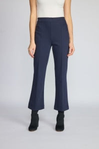 Knit Denim Kick Flare by Olivia