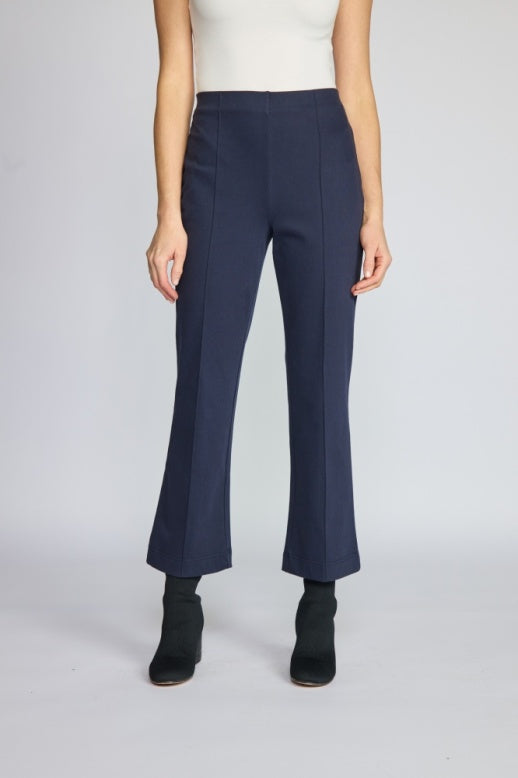 Knit Denim Kick Flare by Olivia