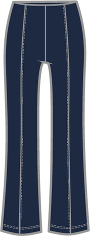 Knit Denim Kick Flare by Olivia