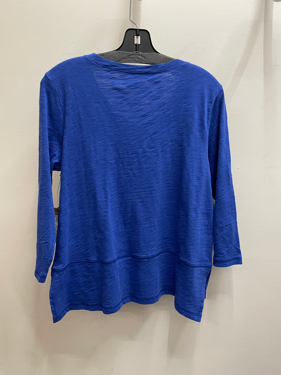 Cotton Slub Easy V Tee by Escape by Habitat 10041 Robin Boutique