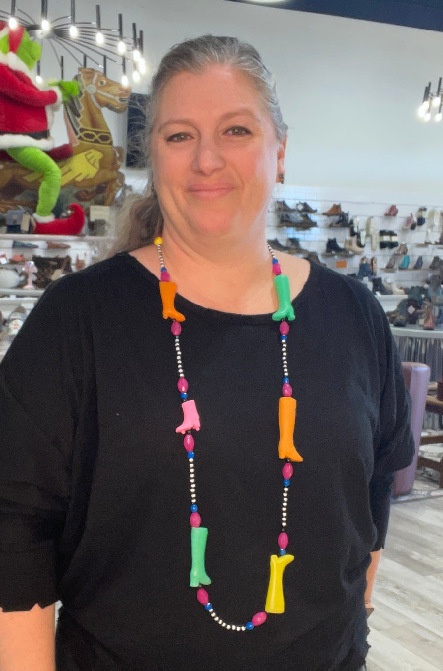 Barbie Boot Necklace by Lori