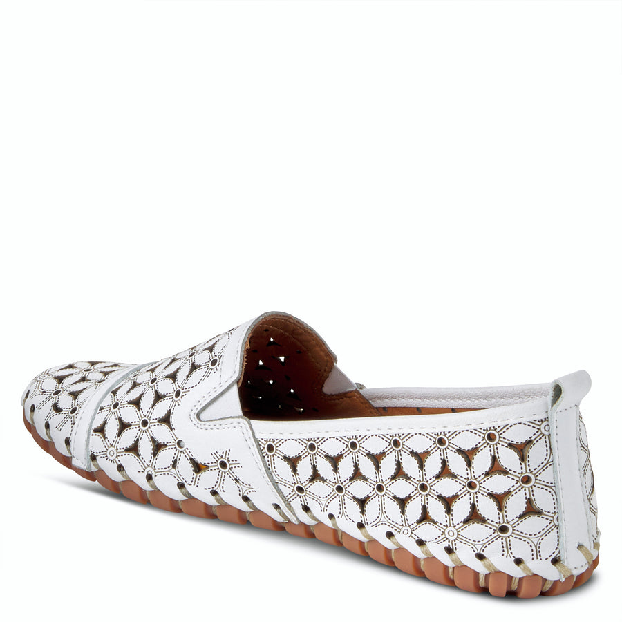 Spring Step Flowerflow Leather Slipon Moccasin ShoeShoe Robin Boutique