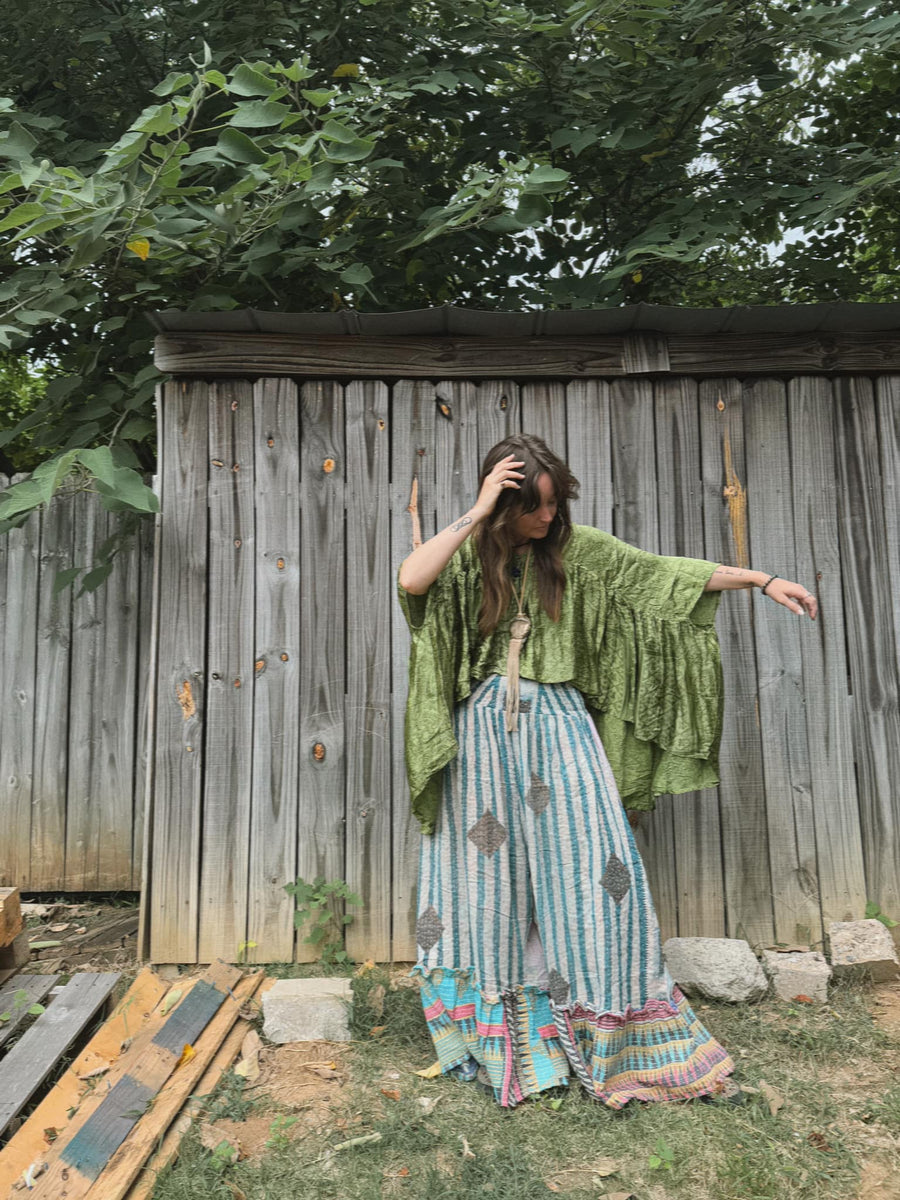 Gold Dust Crop Top #165 by Kantha Bae