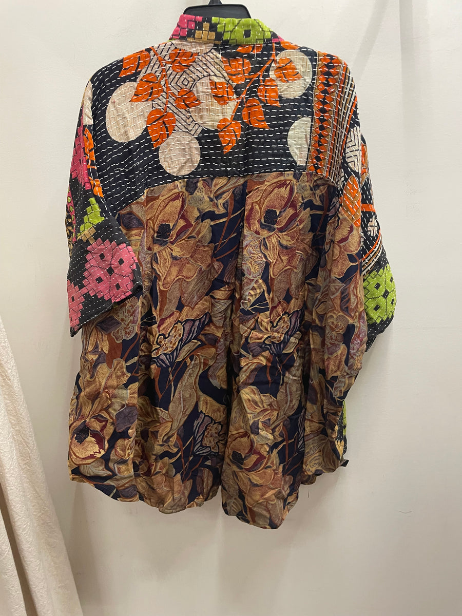 Pareo Kantha Free To Be Button Down #259 by Kantha Bae