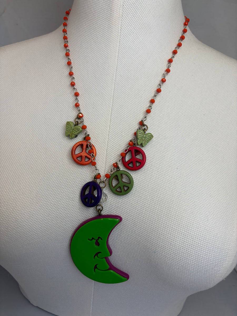 Moonchild Peace Revival Necklace by Gina