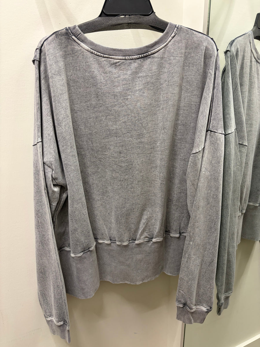 Cozy Drift Sweatshirt by Paper Lace