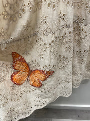 Sleeveless Eyelet Applique Top by Paper Lace Robin Boutiuqe