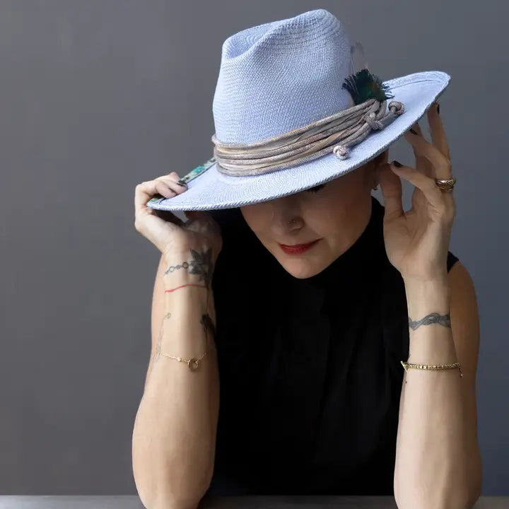 Mel -Panama Flange Brim Fedora