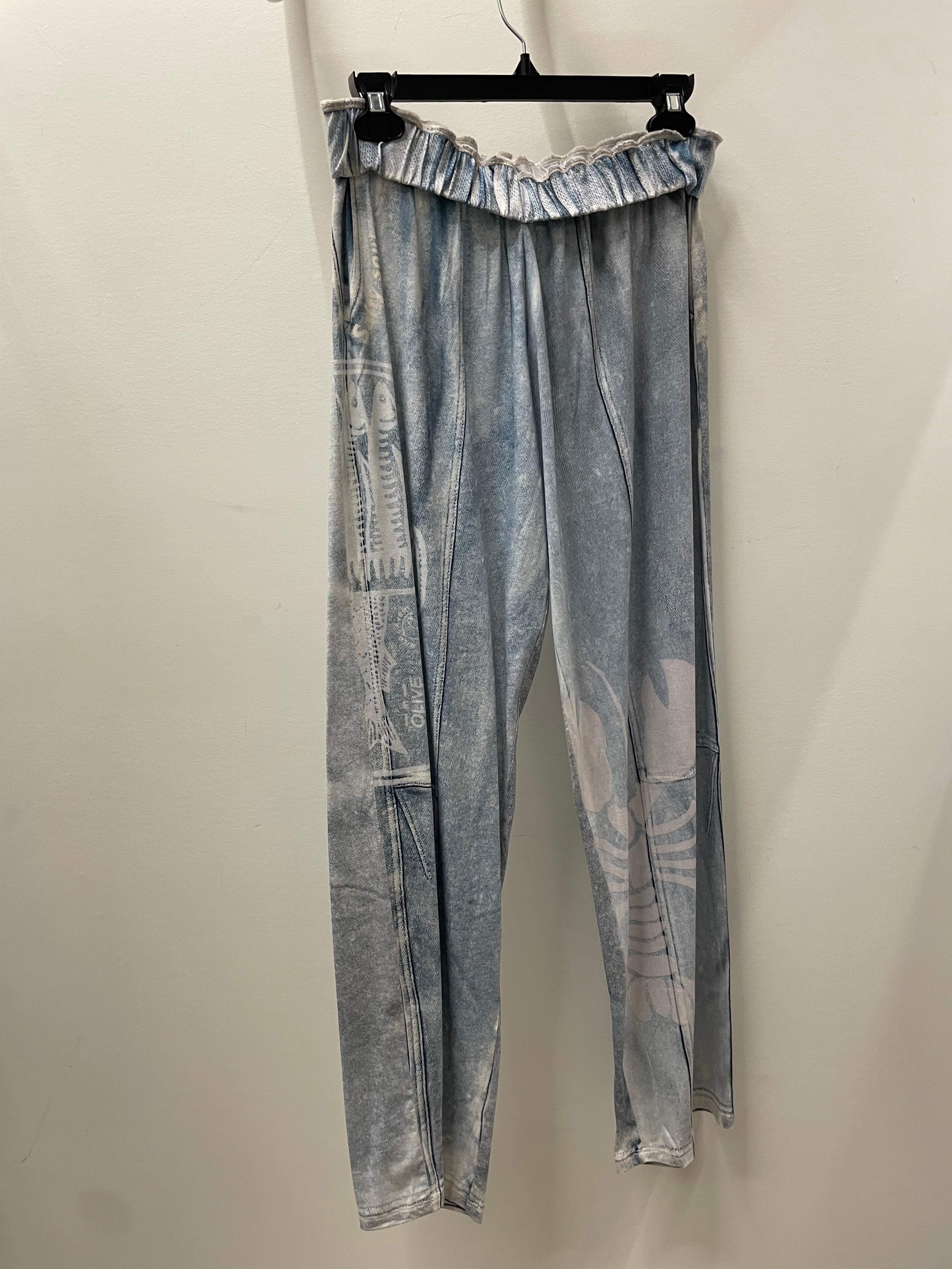 Sweat Pant in Lobster and Sardines by IPNG Design