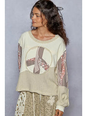 Peace Oversized Sweatshirt