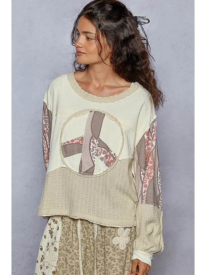 Peace Oversized Sweatshirt