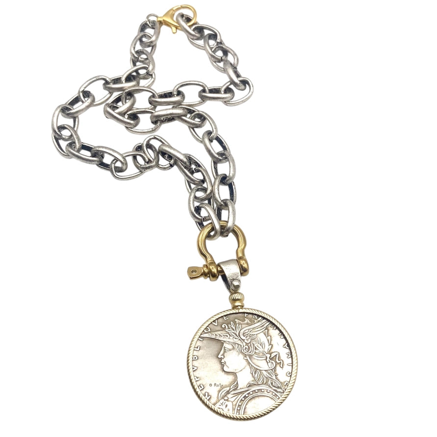 Vintage Coin Necklace
