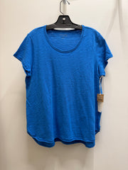 Solid Scoop Neck Slub Tee