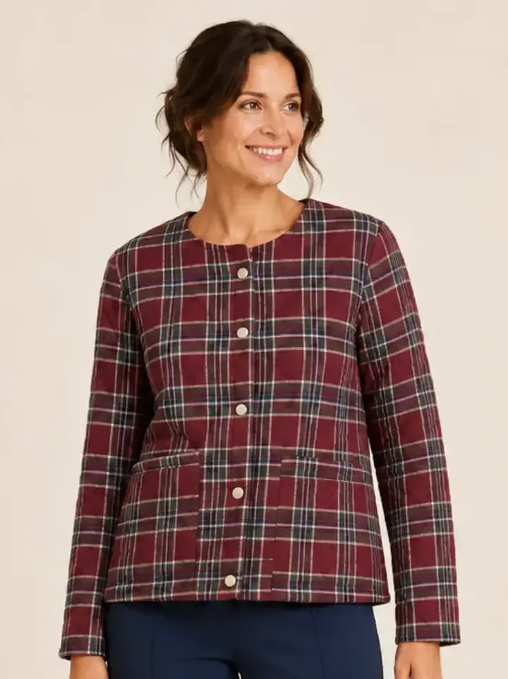 Plaid Quilt Jacket