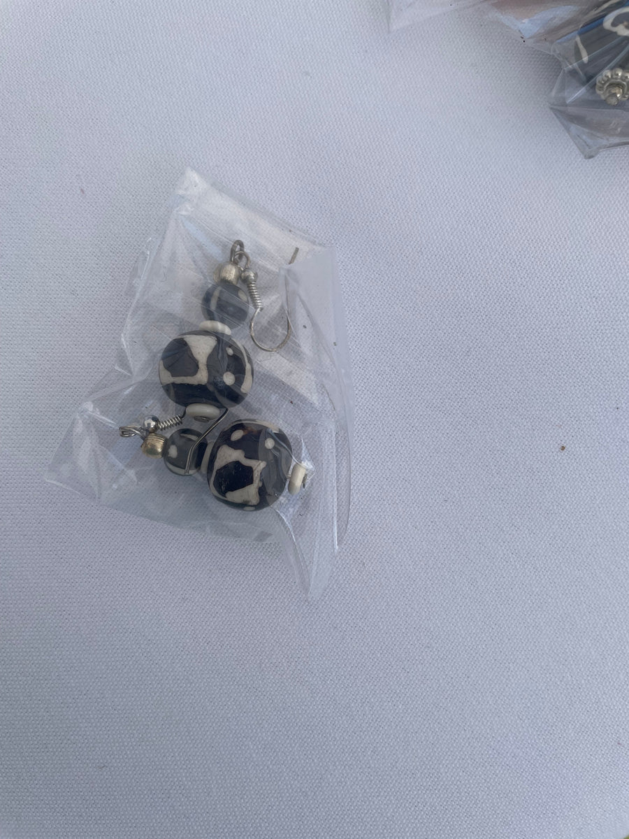 Copal Double Stacked Earrings