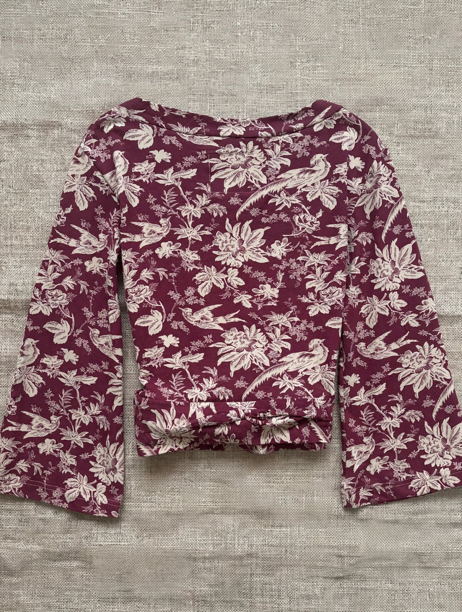 Hope Pullover in Provencal Print by Effie's Heart