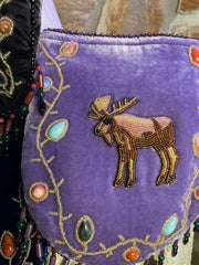 Velvet Crossbody Purse