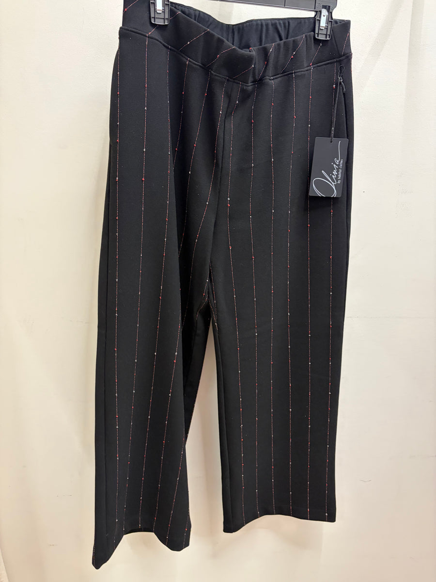 Pinstripe Straight Leg by Olivia