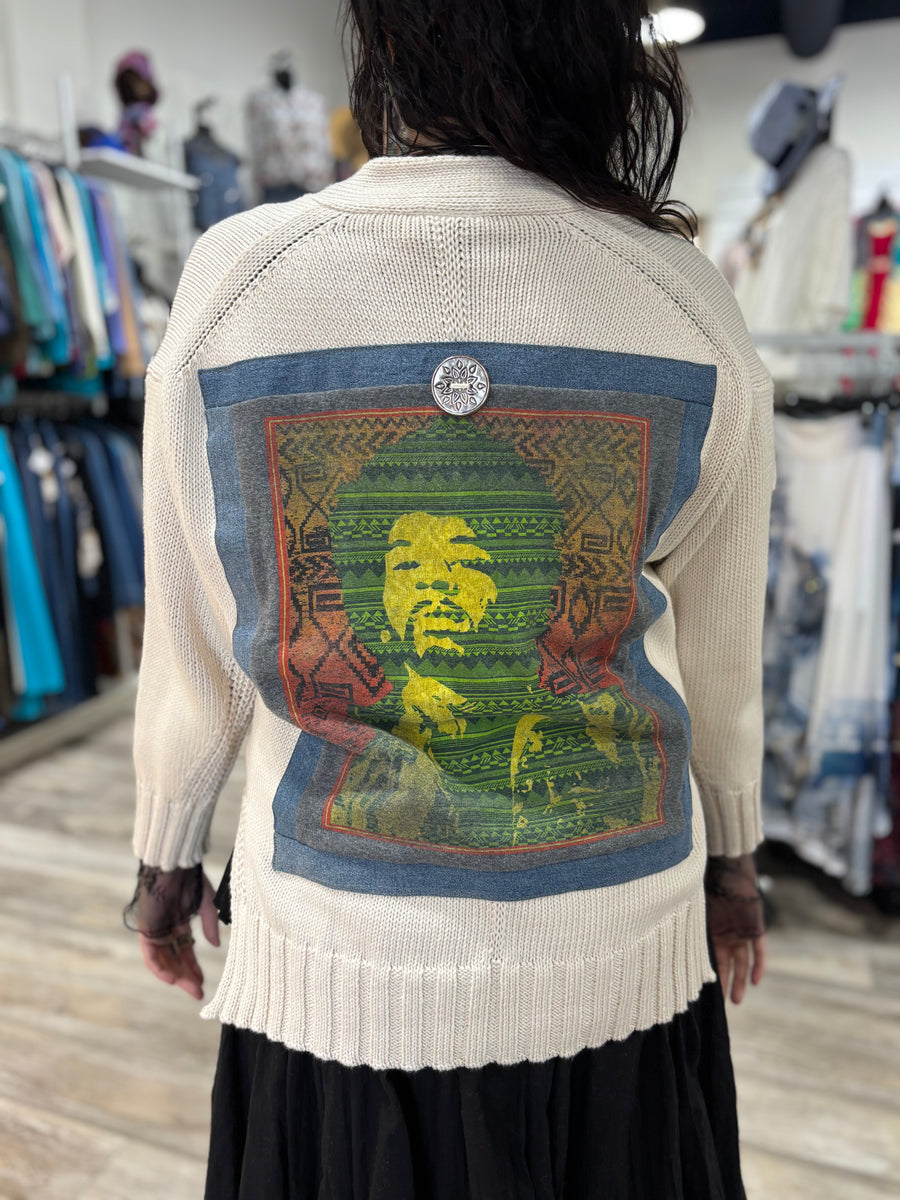Bob Marley Rockstar Cardigan by Shannon Passero
