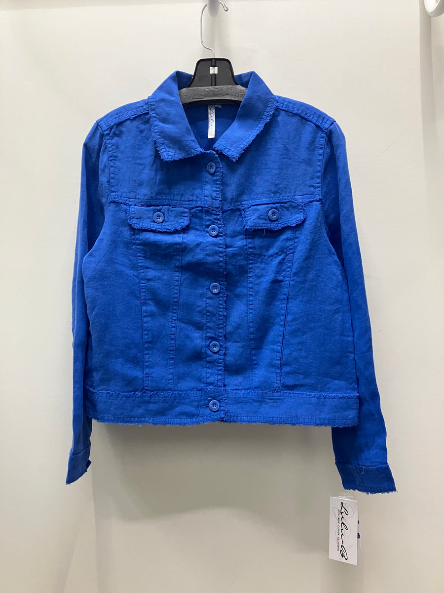 Linen Travel Jacket by Lulu-B