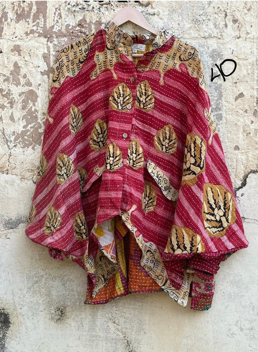 Kantha Dylan Button Down by Kantha Bae - Robin Boutique-Boutique 