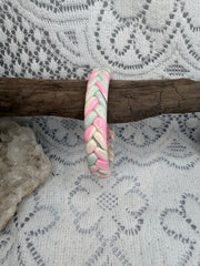 Painted Shellac Braided Bracelet